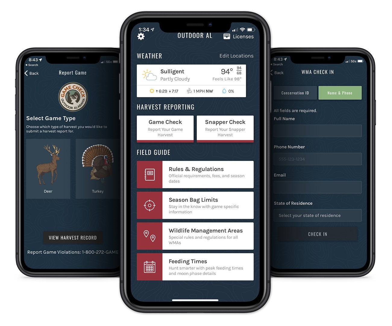 Mobile Apps Outdoor Alabama